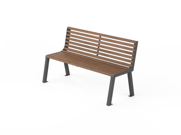 Fulco System VITA bench with backrest LVI193.00