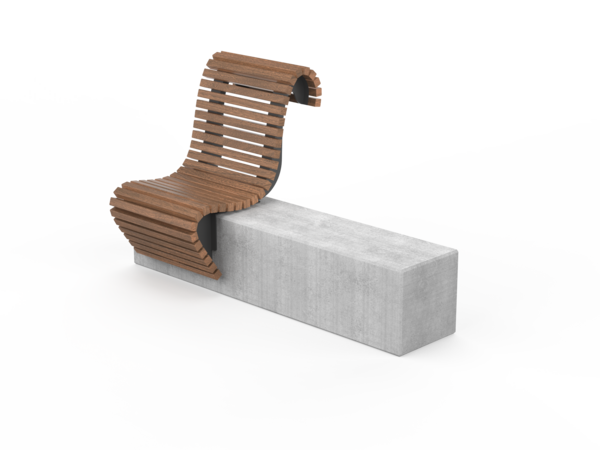 Fulco System WAVE wall-top chair LWA176.01