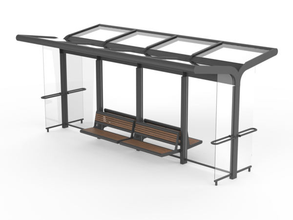 Fulco System HOCKEY two-sided bus shelter WHC281.01