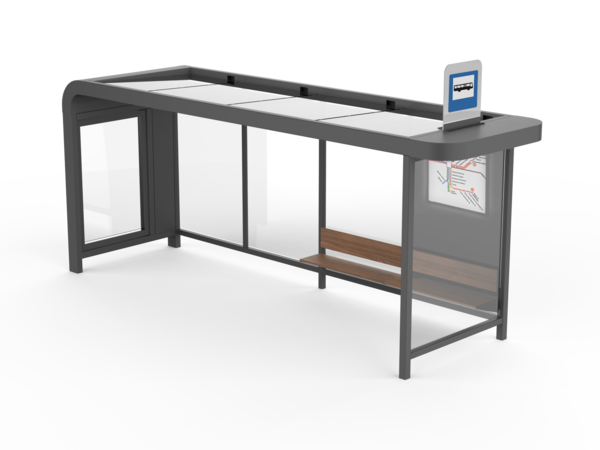 Fulco System INTELI bus shelter WIT071.01