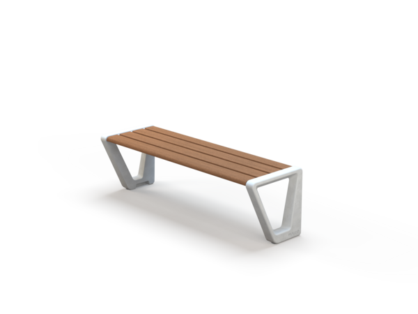 Fulco System BEVEL bench without backrest LBE140.02