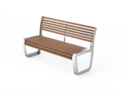 Fulco System  TRAPO bench with backrest LTR019.04