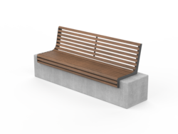 Fulco System  VITA wall-mounted bench LVI295.01