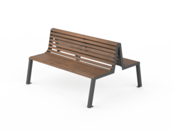 Fulco System  VITA two-sided bench with backrest LVI293.00