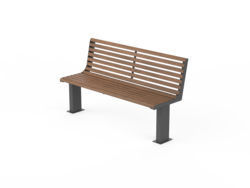 Fulco System  VITA bench with backrest LVI294.00