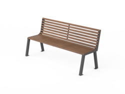 Fulco System  VITA bench with backrest LVI193.01