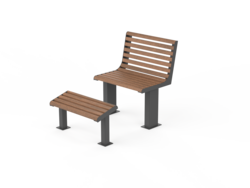 Fulco System  VITA chair with footrest LVI294.06.b