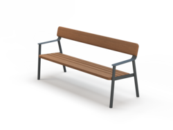 Fulco System  IPI bench with backrest L.IP.14.180