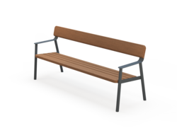 Fulco System  IPI bench with backrest L.IP.14.200