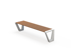Fulco System  BEVEL bench without backrest LBE140.03