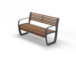 Fulco System  Mindsailors bench with backrest LTC001.00